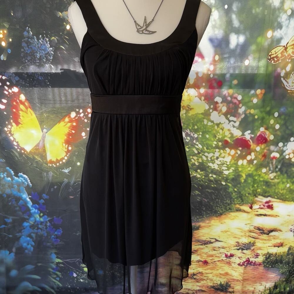 VTG Y2K B. darlin Dress 5/6 Gothic Fairy Whimsigoth Grunge USA Ribbon Bow